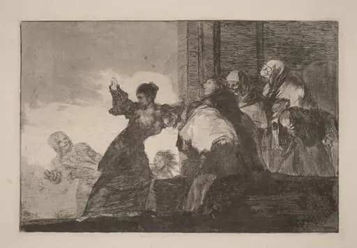 Disparate pobre (Poor Folly), by Francisco Goya