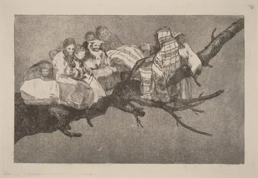 Disparate ridiculo (Ridiculous Folly), by Francisco Goya