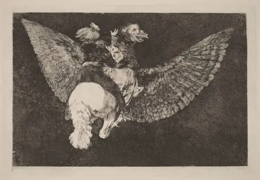 Disparate volante (Flying Folly), by Francisco Goya
