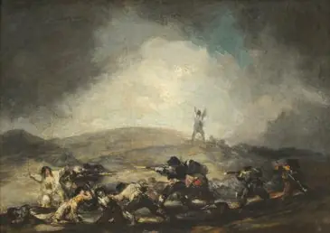 Escena de bandidos, by Francisco Goya