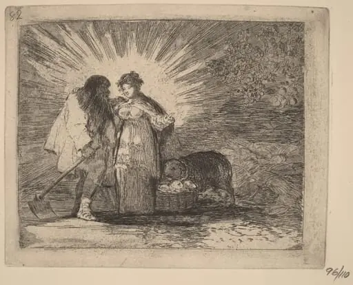 Esto es lo verdadero (This Is the Truth), by Francisco Goya