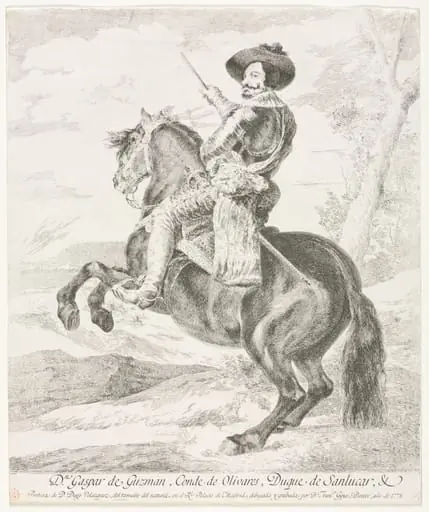 Gaspar de Guzman, by Francisco Goya