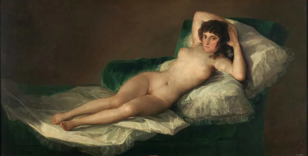 La maja desnuda, by Francisco Goya