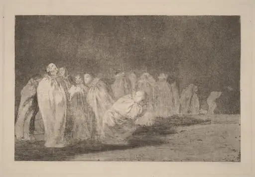 Los ensacados (The Men in Sacks), by Francisco Goya