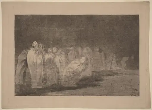 Los ensacados (The Men in Sacks), by Francisco Goya