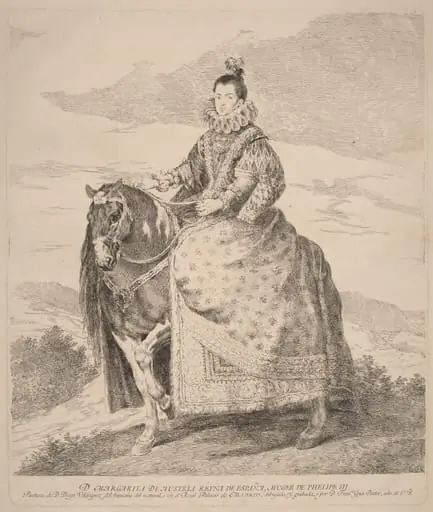 Margarita de Austria, by Francisco Goya