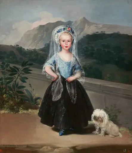 María Teresa de Borbón y Vallabriga, later Condesa de Chinchón, by Francisco Goya