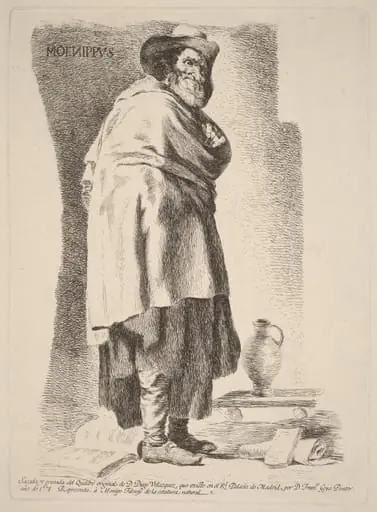 Moenippvs (Moenippus), by Francisco Goya