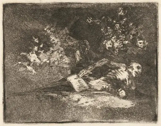 Nada (Nothing), by Francisco Goya