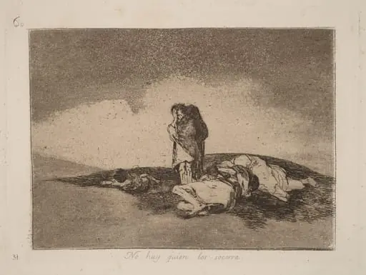 No Hay Quien Los Socorra (Nobody Can Help Them), by Francisco Goya