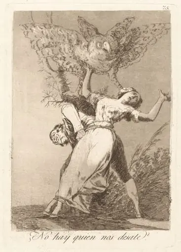 No hay quien nos desate? (Can't Anyone Untie Us?), by Francisco Goya