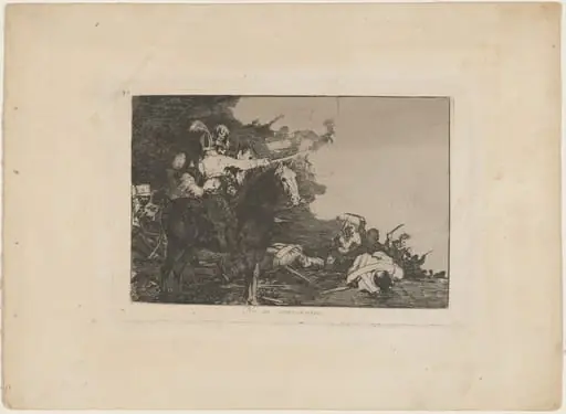 No se convienen (They Do Not Agree), by Francisco Goya