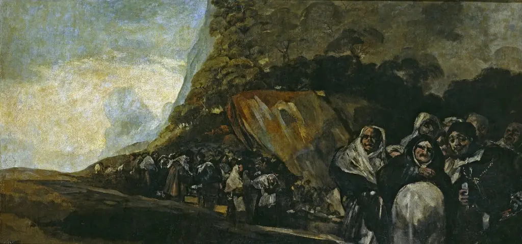 Pilgrimage to the Fountain of San Isidro, by Francisco Goya
