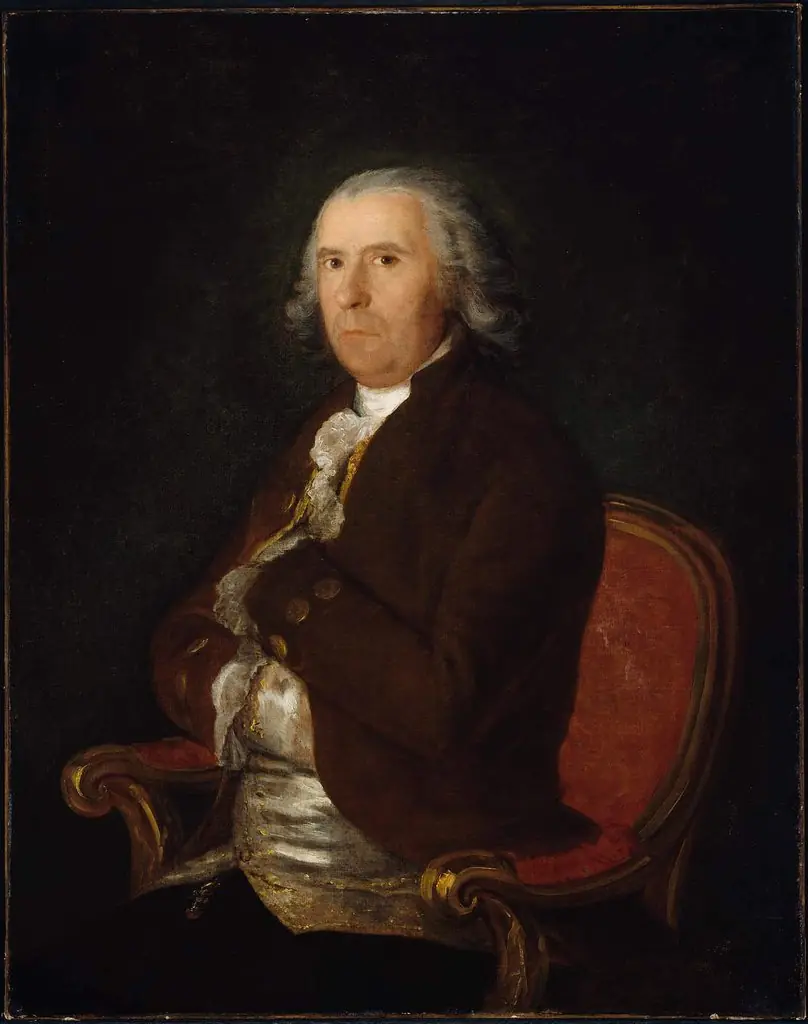 Portrait of a Man in a Brown Coat, by Francisco Goya