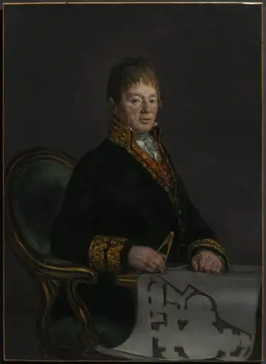 Portrait of Don Juan Antonio Cuervo, by Francisco Goya