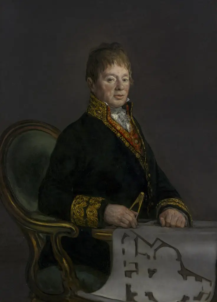 Portrait of Juan Antonio Cuervo, by Francisco Goya