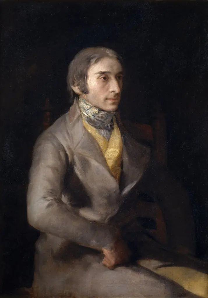 Portrait of Manuel Silvela, by Francisco Goya