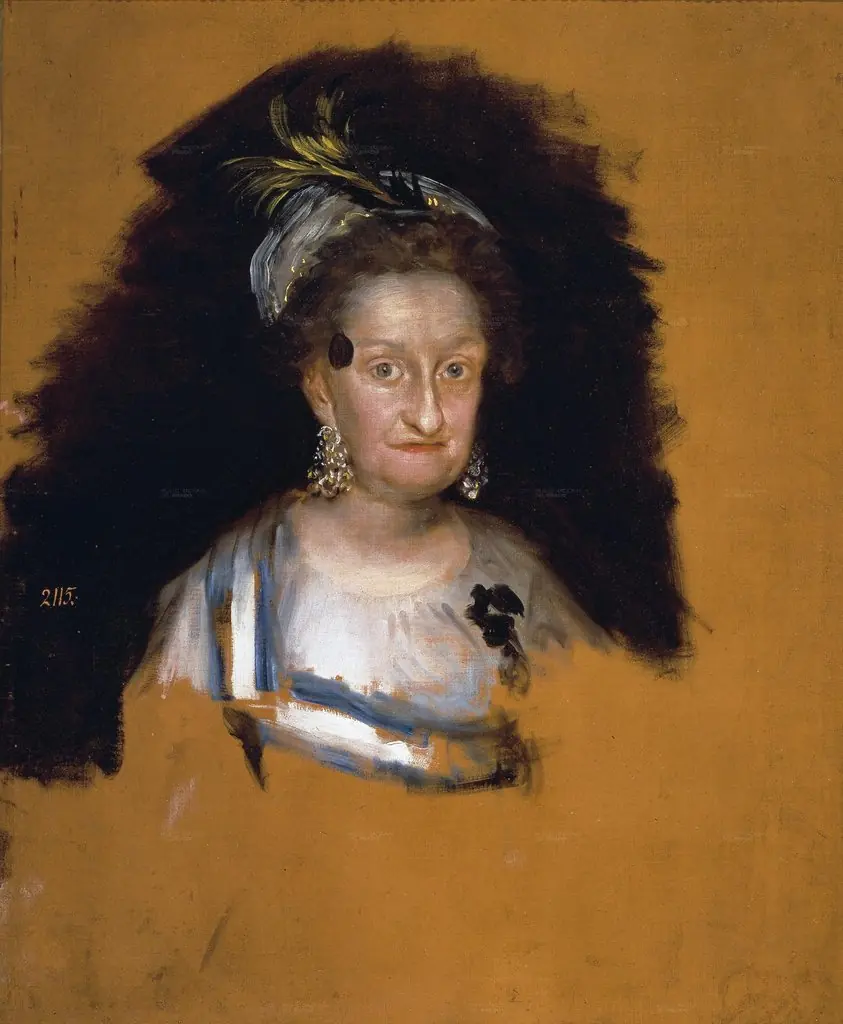 Portrait of Maria Josefa of Spain, by Francisco Goya