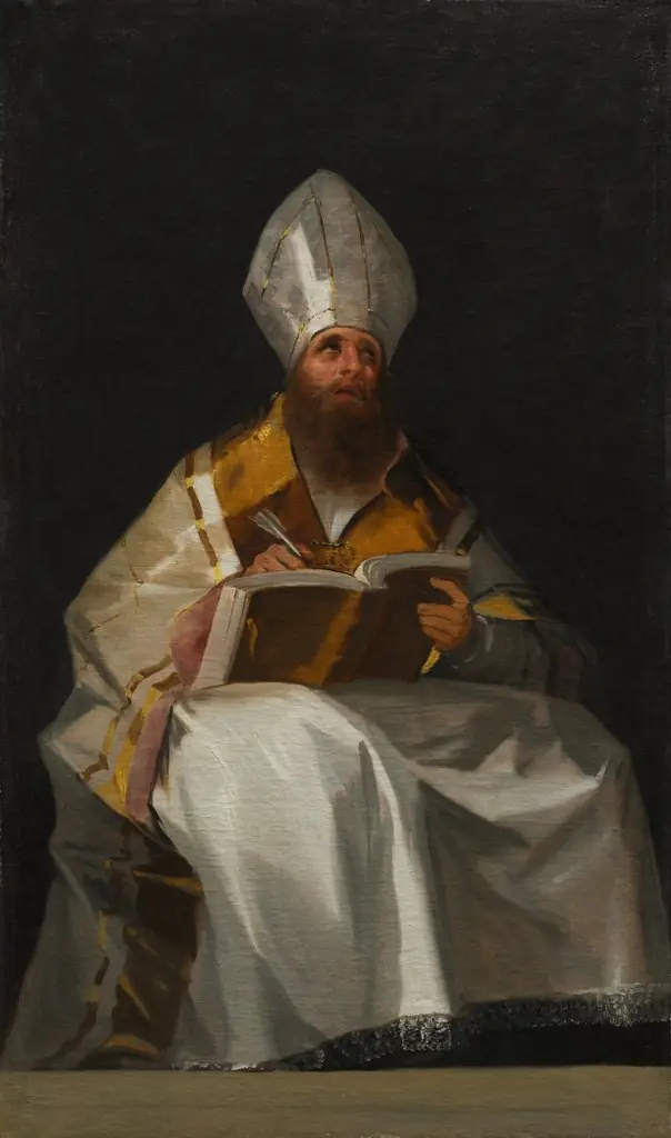 Saint Ambrose, by Francisco Goya