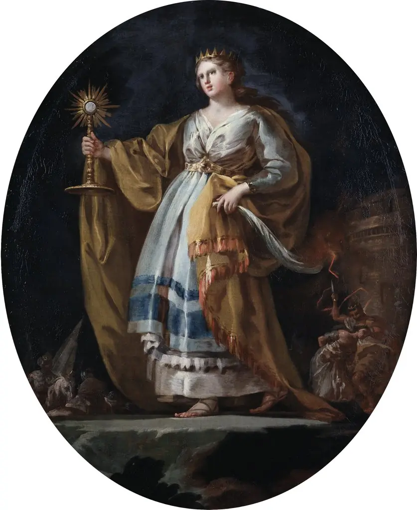 Saint Barbara, by Francisco Goya