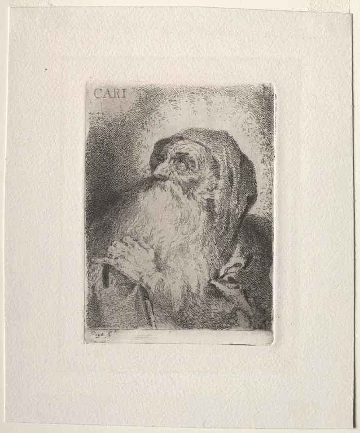 San Francisco de Paula (Caritas), by Francisco Goya, 1780