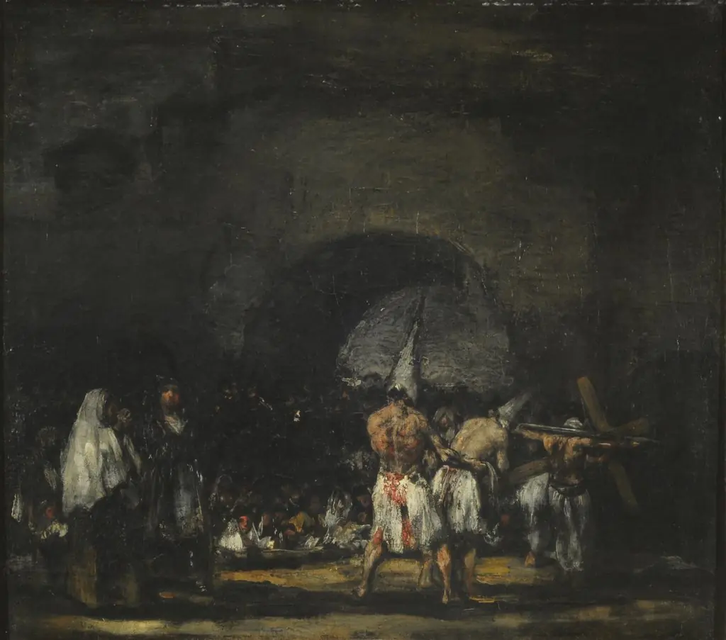 Scene of Disciplines, by Francisco Goya