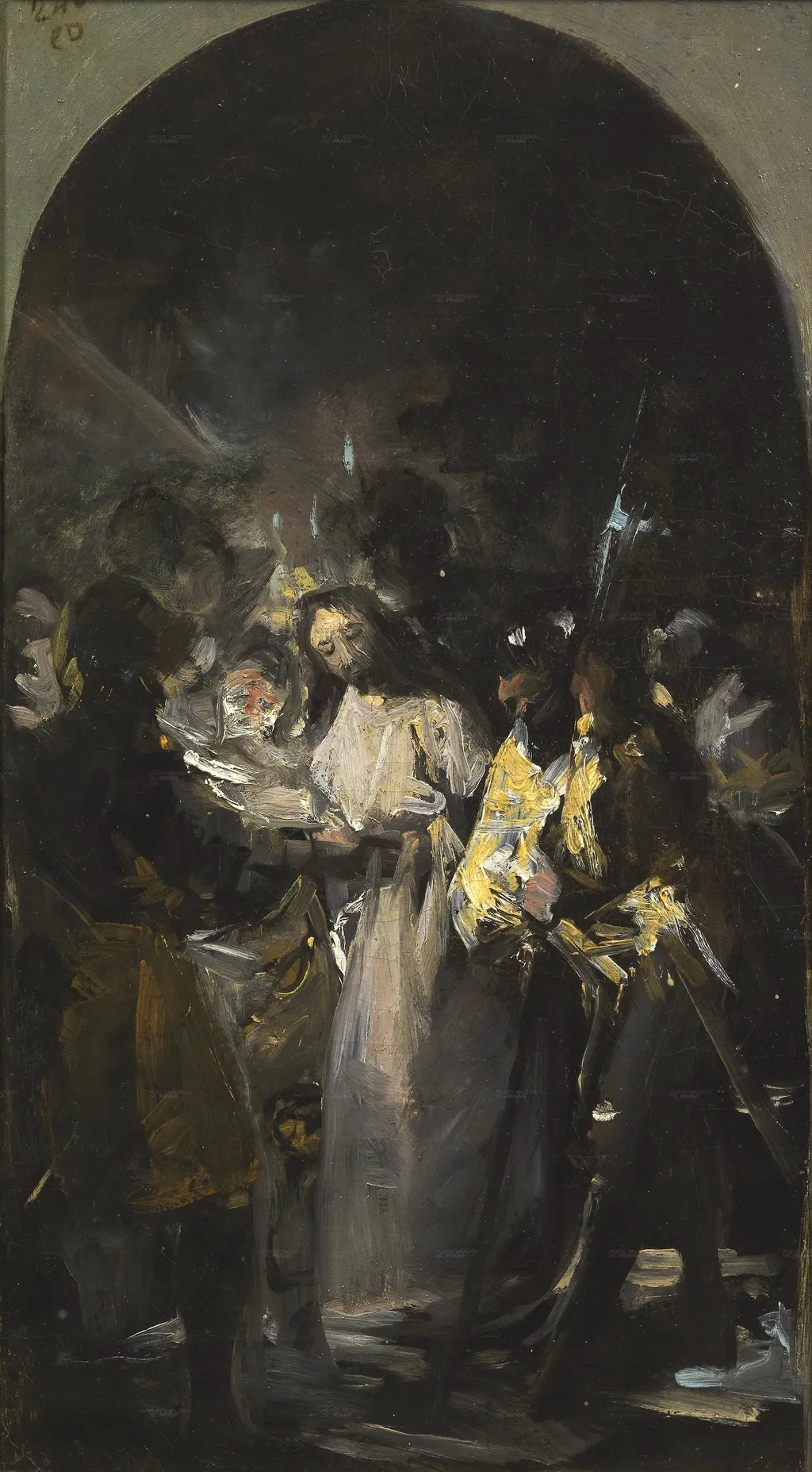 The arrest of Christ, by Francisco Goya, oil, 1800