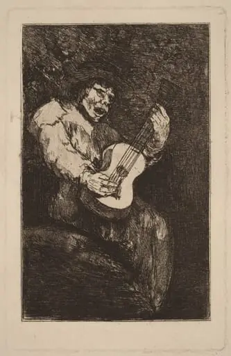 The Blind Singer, by Francisco Goya