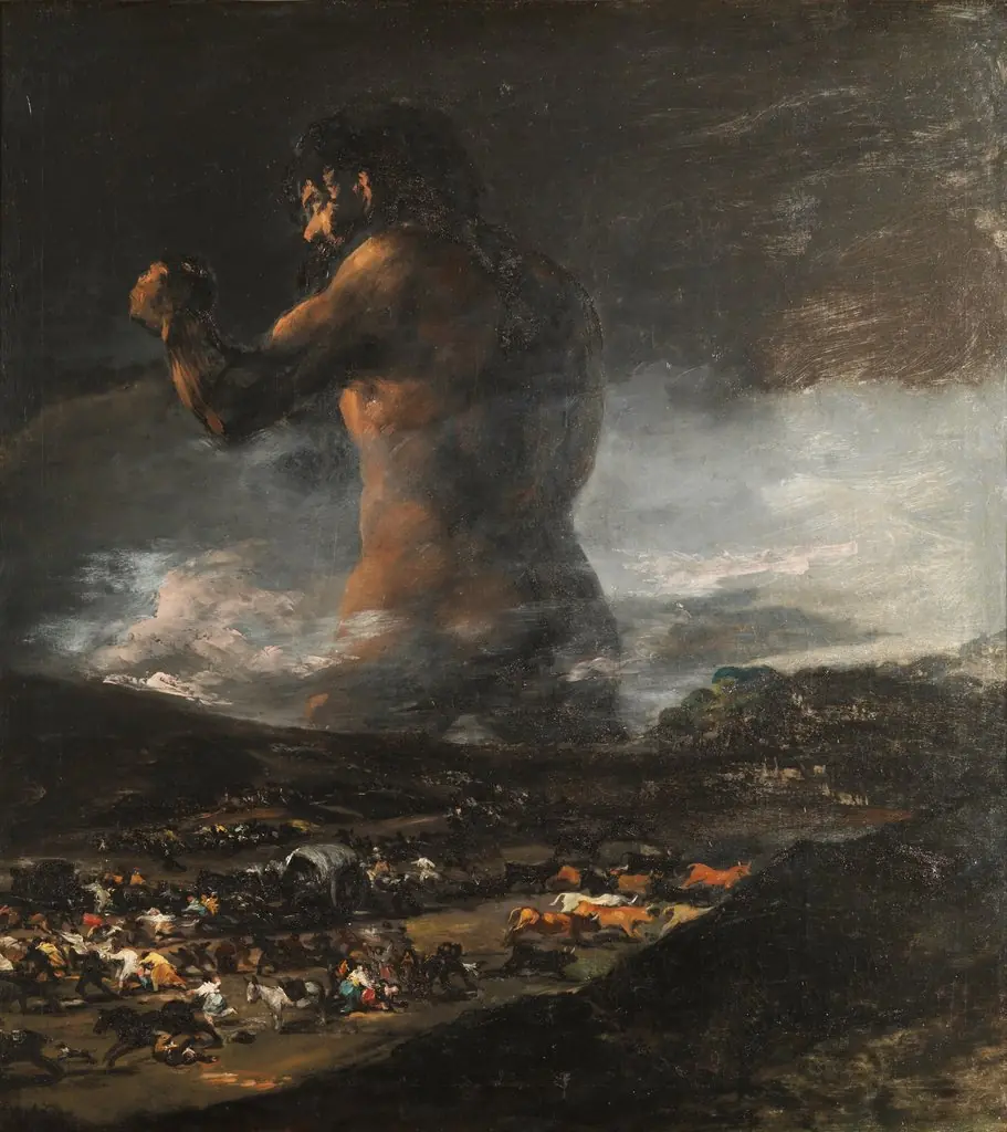 The Colossus, by Francisco Goya