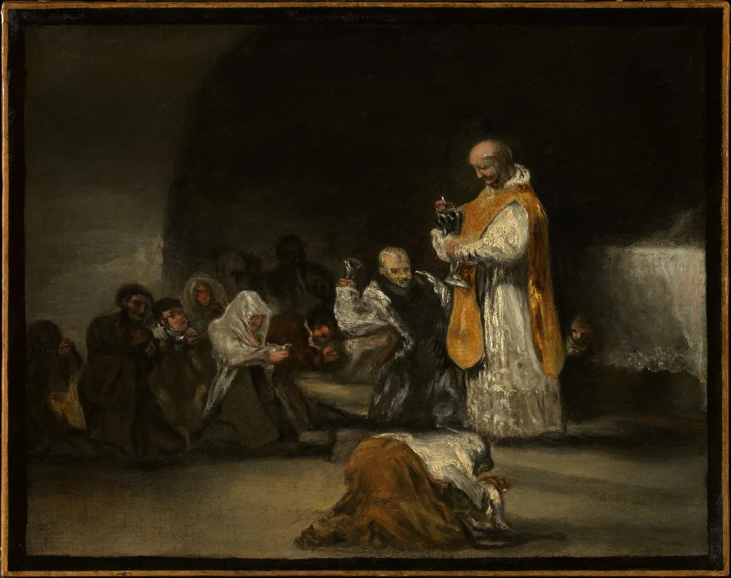 The Communion (A Mass), by Francisco Goya, unspecified
