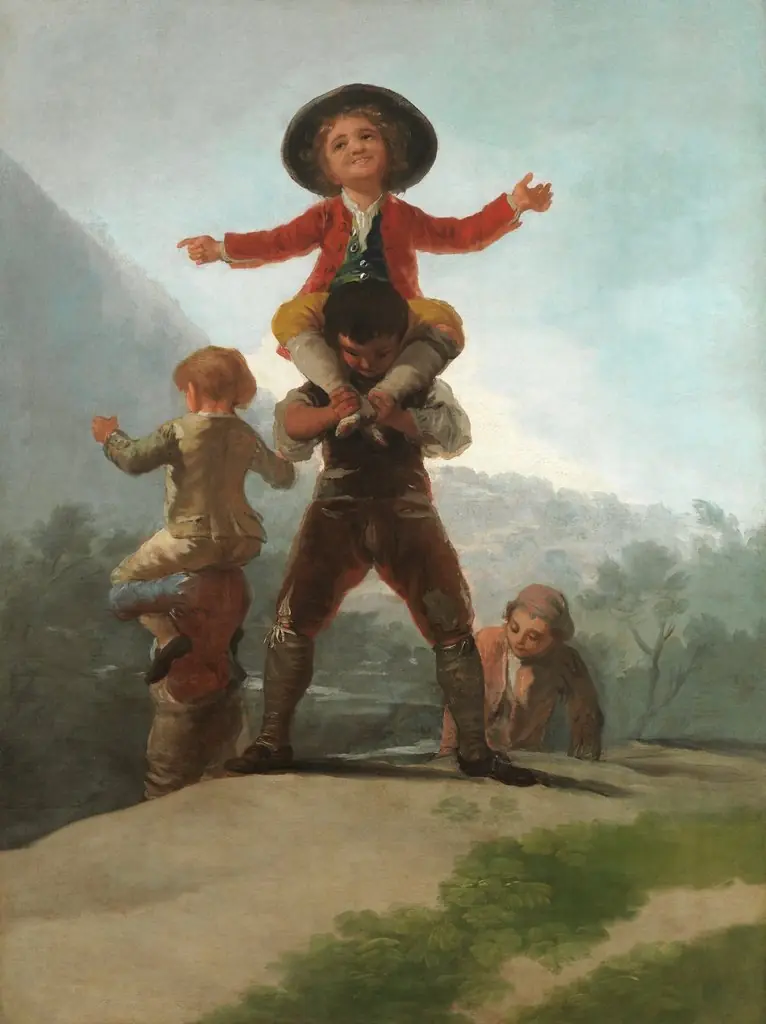 The Game of Horse and Rider, by Francisco Goya