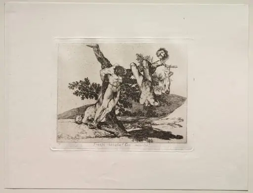 The Horrors of War: An Heroic Feat! With Dead Men!, by Francisco Goya
