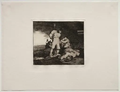 The Horrors of War: And There's No Help For It, by Francisco Goya