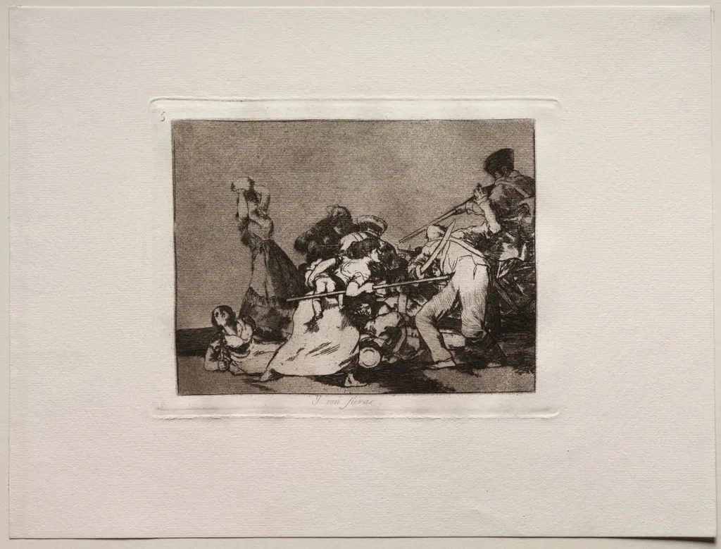 The Horrors of War: And They are Like Wild Beasts, by Francisco Goya, 1815