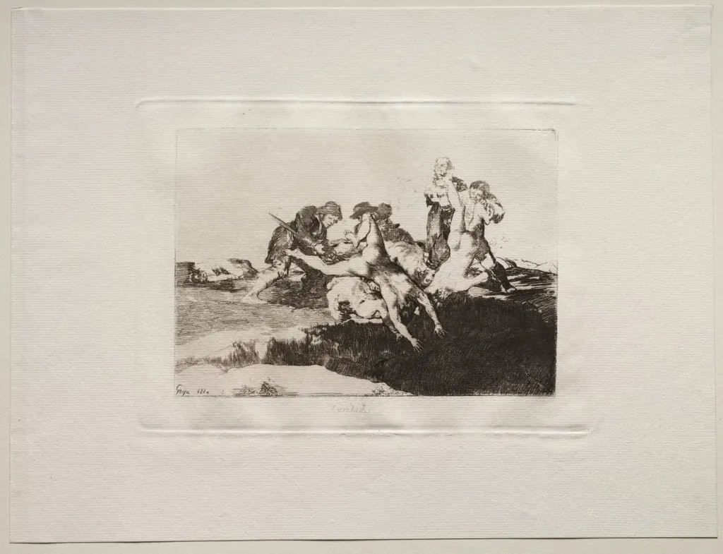 The Horrors of War: Charity, by Francisco Goya, 1810