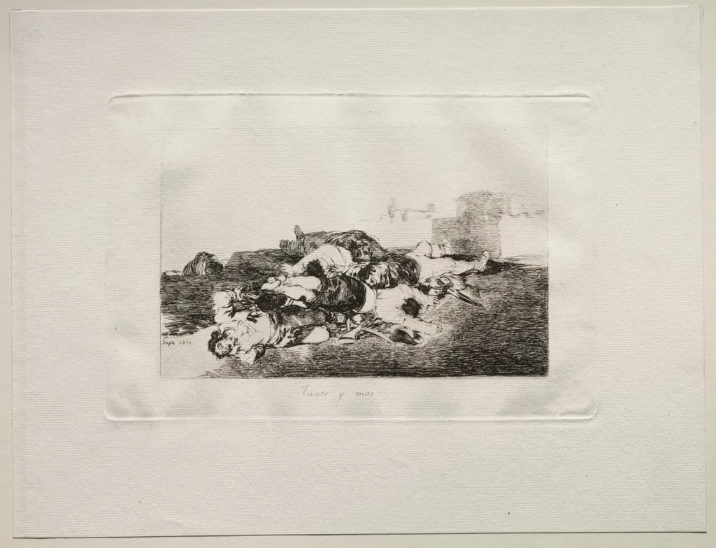 The Horrors of War: Even Worse, by Francisco Goya, 1810