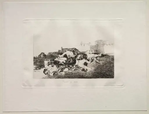 The Horrors of War:  Even Worse, by Francisco Goya