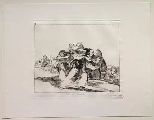 The Horrors of War:  Everything is Topsy-Turvy, by Francisco Goya