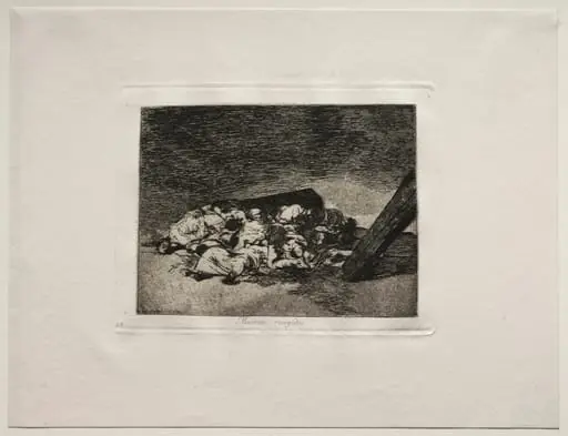 The Horrors of War:  Harvest of the Dead, by Francisco Goya