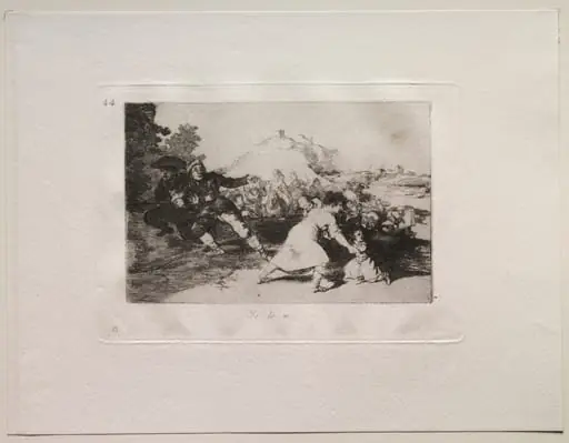 The Horrors of War:  I Saw It, by Francisco Goya