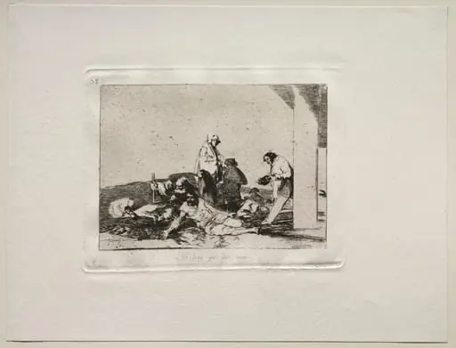 The Horrors of War: It's No Use Crying Out, by Francisco Goya