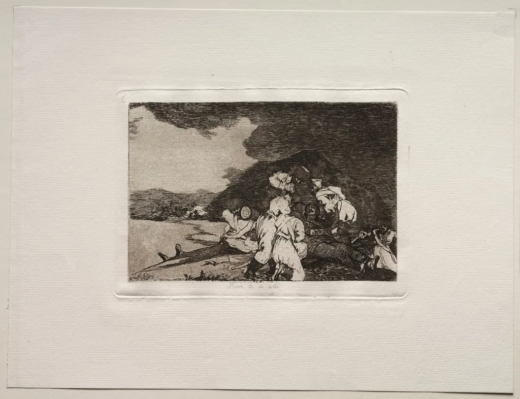 The Horrors of War: It Serves You Right, by Francisco Goya, 1815