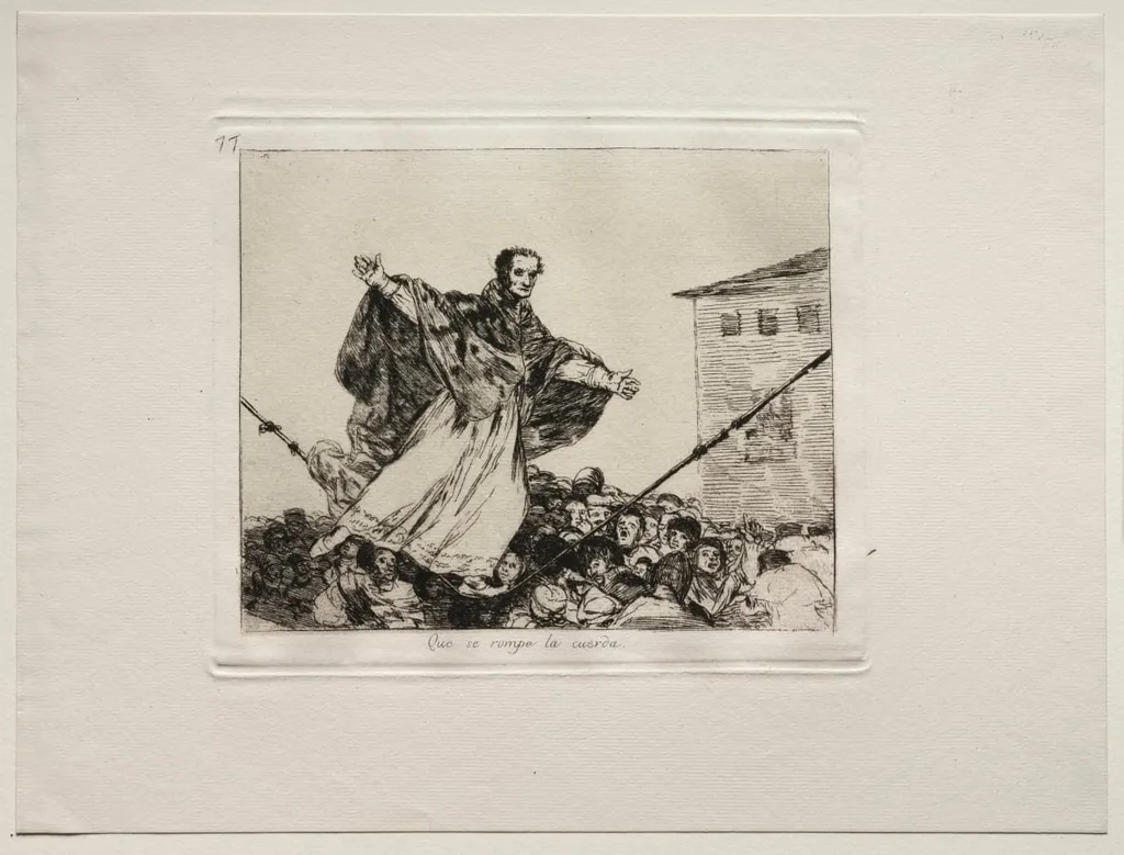 The Horrors of War: May the Cord Break, by Francisco Goya, 1815