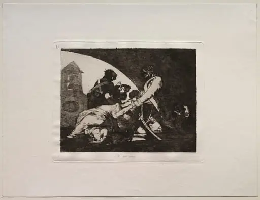 The Horrors of War:  Neither Do These, by Francisco Goya