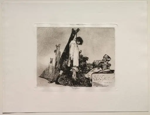 The Horrors of War:  Not ( In This Case) Either, by Francisco Goya