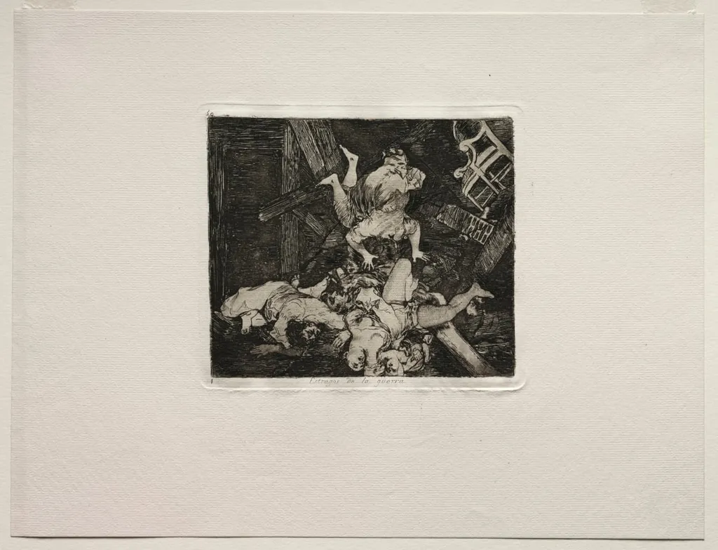 The Horrors of War: Ravages of War, by Francisco Goya, 1815