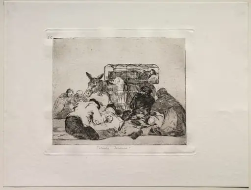 The Horrors of War: Strange Devotion!, by Francisco Goya