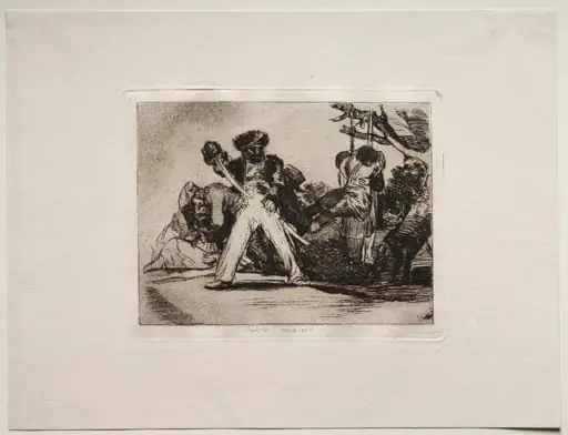 The Horrors of War: That's Tough!, by Francisco Goya