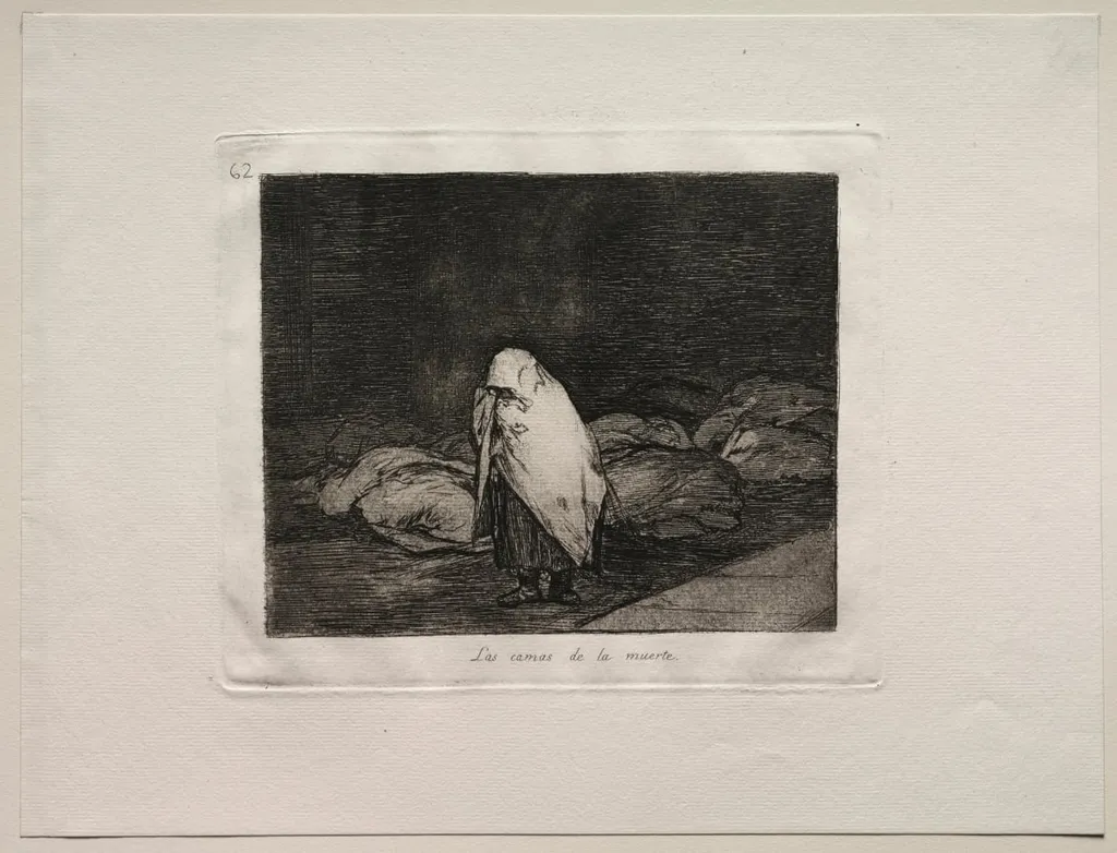 The Horrors of War: The Beds of Death, by Francisco Goya, 1815