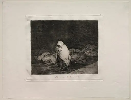 The Horrors of War: The Beds of Death, by Francisco Goya